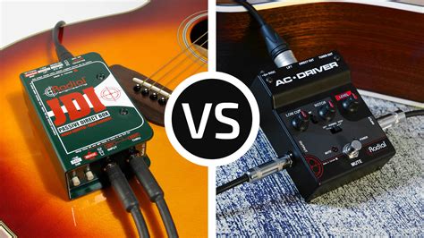 electric guitar di box|what is a di pedal.